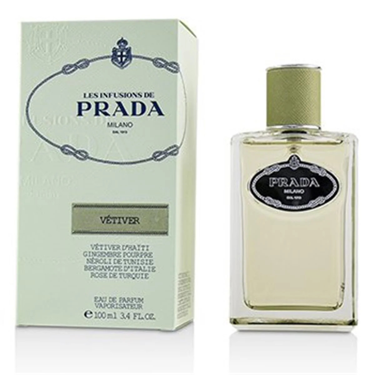 Prada 3.4 oz Les Infusion De Vetiver EDP Spray for Men | Shop Simon