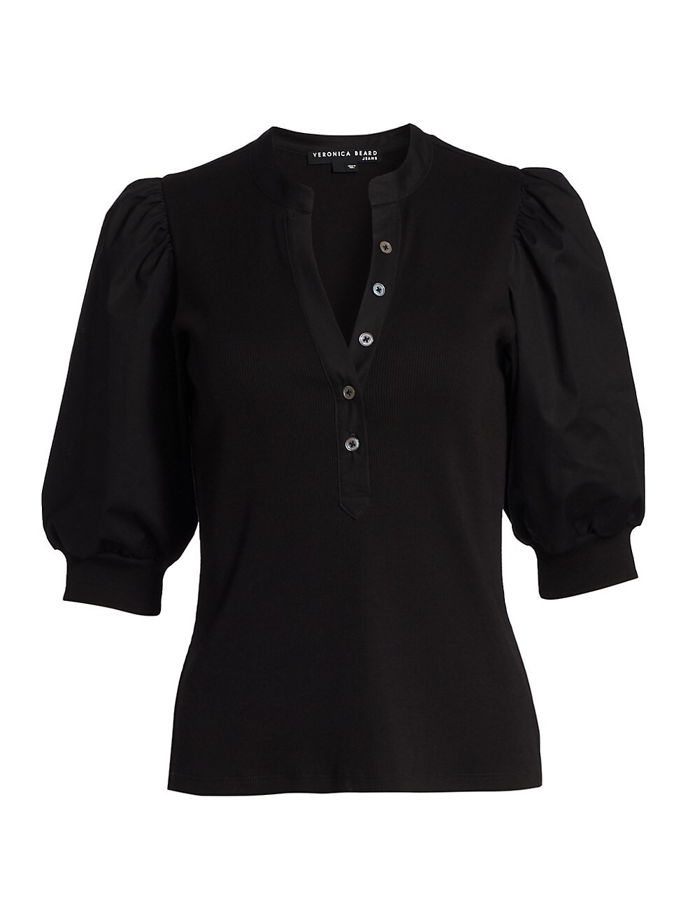 Coralee Puff-Sleeve Top | Saks Fifth Avenue