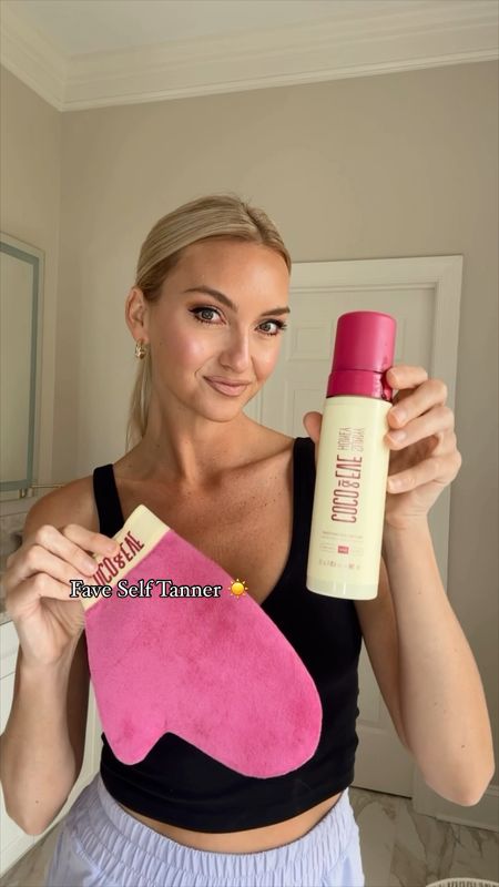 Use code: HOLLYB for 15% off the best self tanner Coco & Eve I use shade: dark 

#LTKBeauty