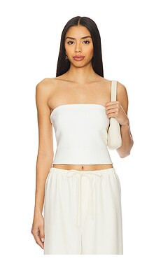 SIMKHAI Nicole Tube Top in Ivory from Revolve.com | Revolve Clothing (Global)
