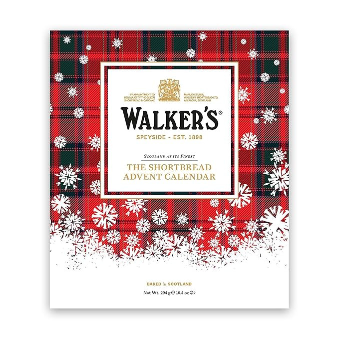 Walker’s 2023 Advent Calendar with Shortbread Cookies from Scotland - 28 Count (10.4 oz) - Limi... | Amazon (US)
