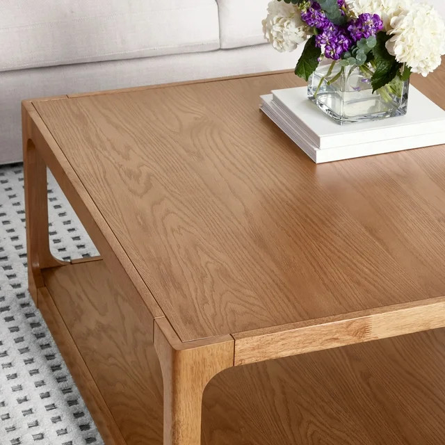 My Texas House Haven Coffee Table, Living Room, Warm Brown | Walmart (US)