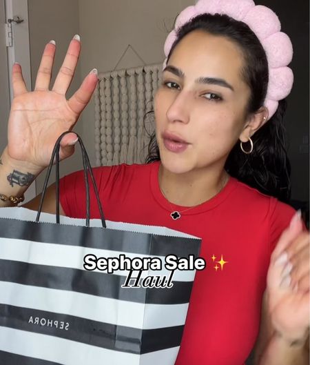 Sephora sale haul 🚨 use code “yaysave” Rouge 20% off, VIB 15% off BI 10% off #sephorahaul #sephorasale 

#LTKsalealert #LTKxSephora #LTKbeauty