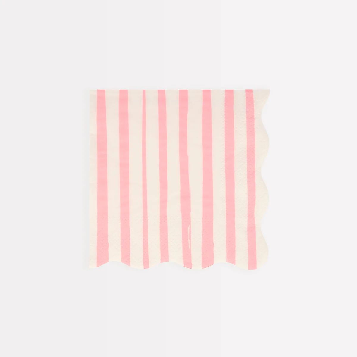 Pink Stripe Small Napkins (x 16) | Meri Meri