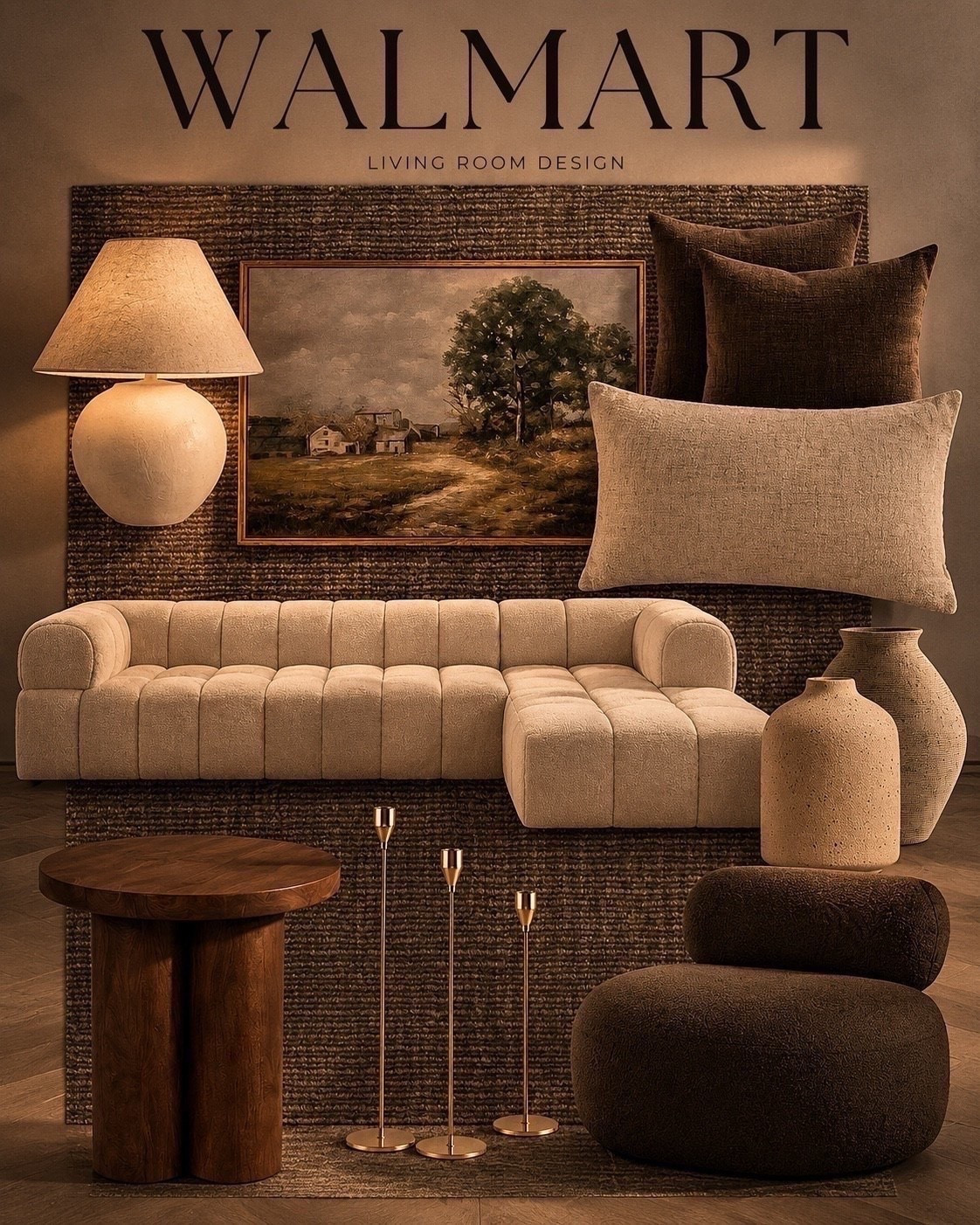 Neutral lovers, this one’s for you 🤎🖤 A cozy, modern living room design using all Walmart finds — from the boucle chair to the sculptural accent pieces. Mixing textures and earthy tones to create a space that feels calm, warm, and elevated.

#walmart

Summerthompsonstyles

#LTKU #LTKHome #LTKdayinmylife