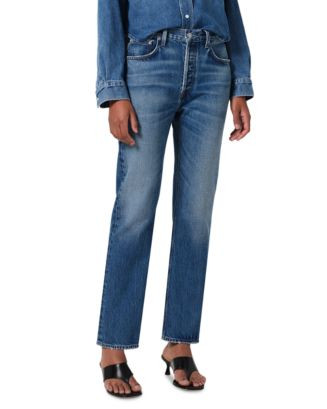 Blaine High Rise Straight Leg Jeans in Chaya | Bloomingdale's (US)
