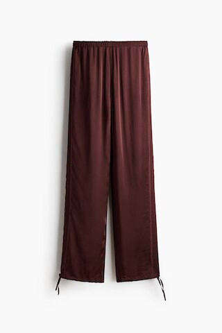 H & M - Viscose Satin Pants - Brown | H&M (US + CA)
