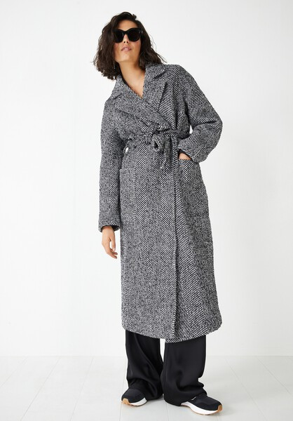 Morgana Relaxed Coat | Hush Homewear (UK)