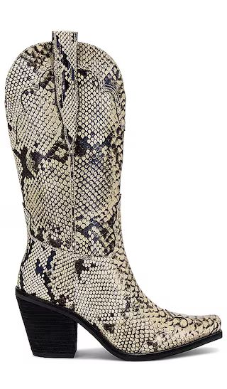 Amarillo Boot in Snakeskin | Revolve Clothing (Global)
