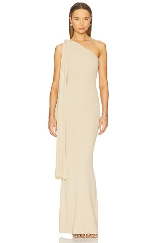 Aya Muse Dara Dress in Sand from Revolve.com | Revolve Clothing (Global)