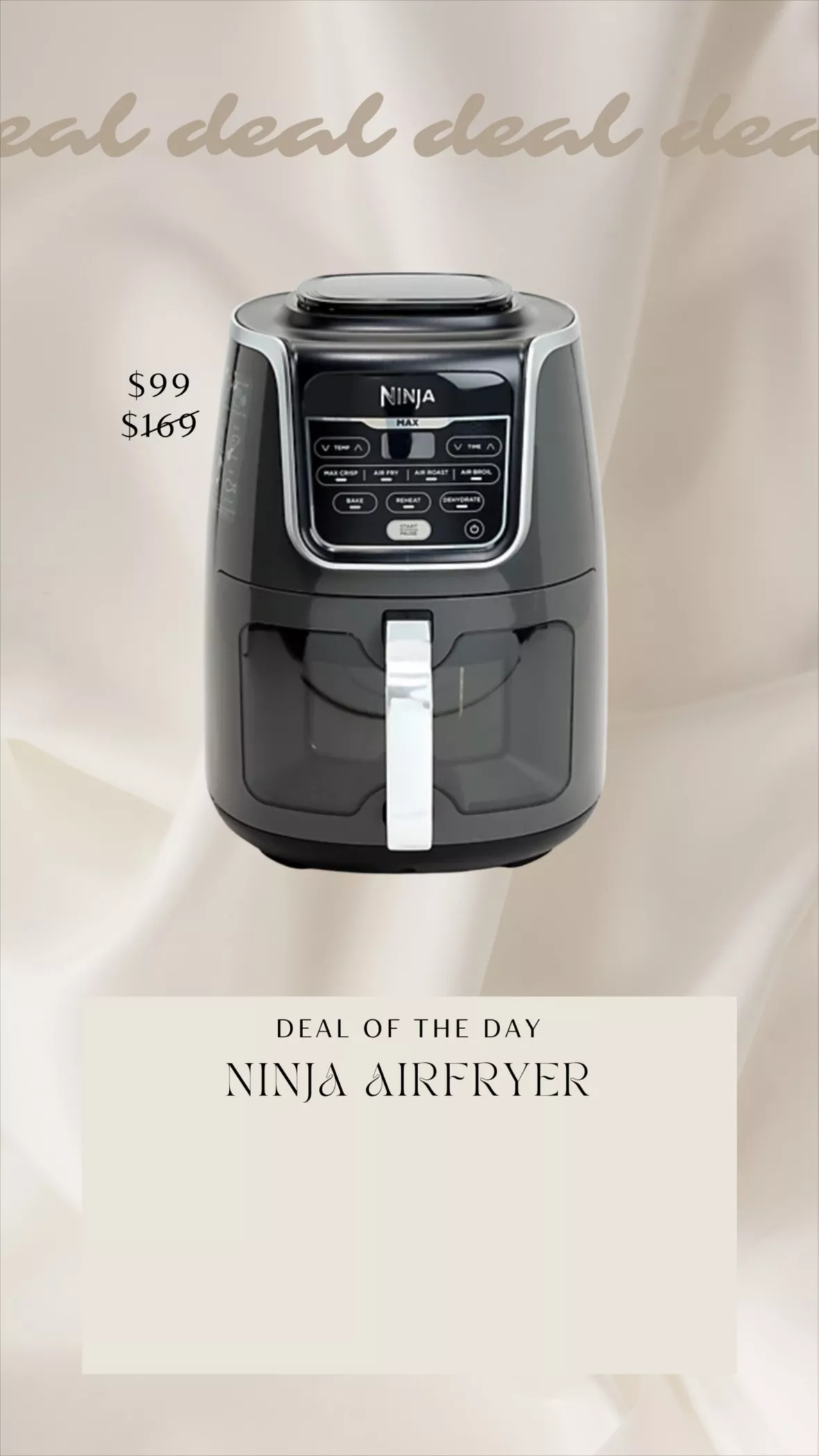 Ninja Ezview Air Fryer Max Xl - Gray