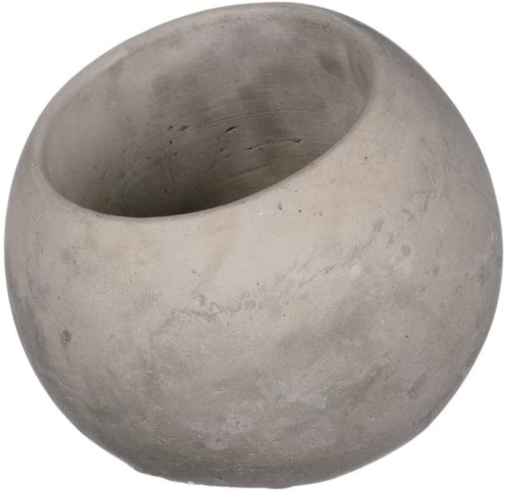 Ball Planter Grey Cement | Amazon (US)