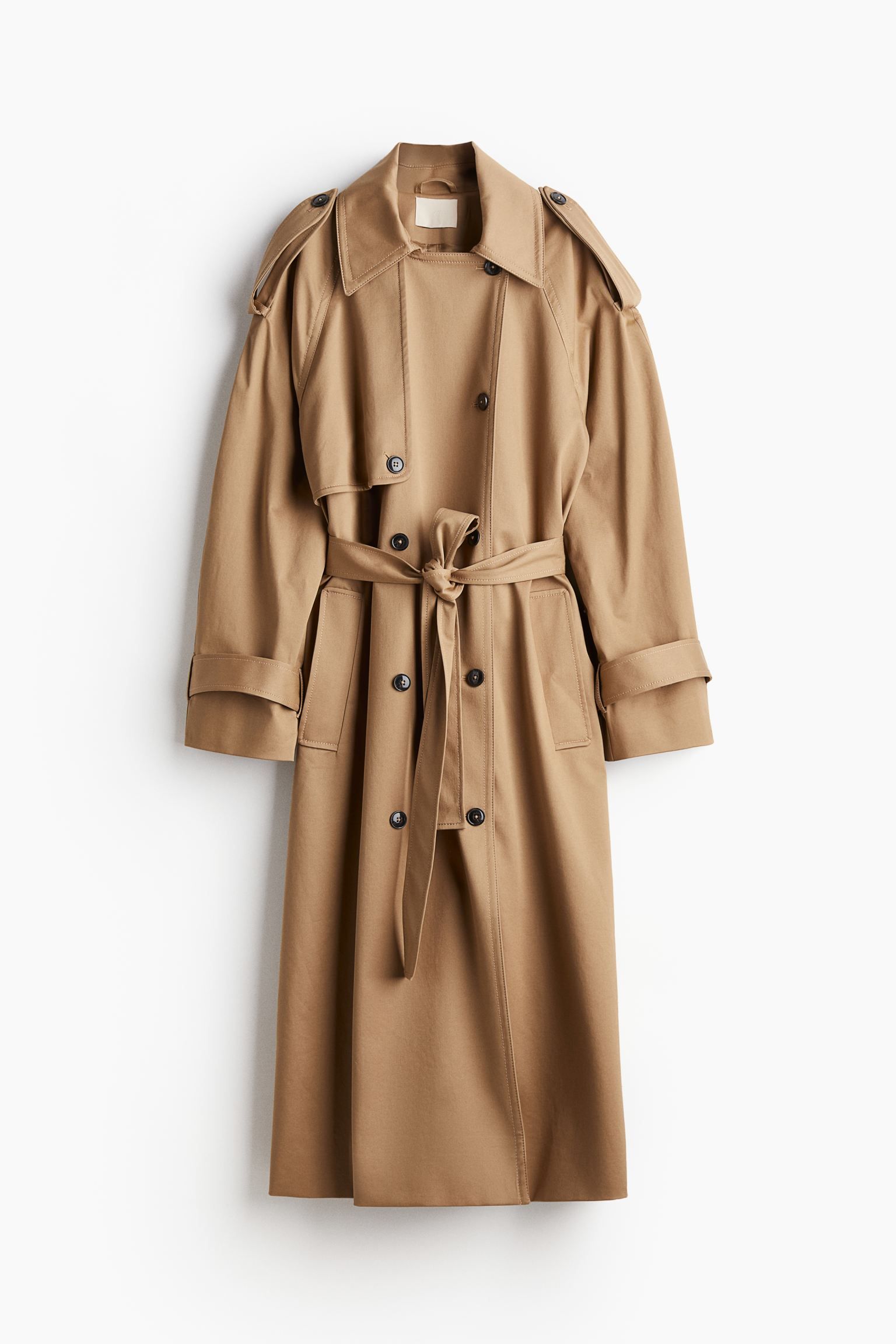 Trench coat - Beige - Ladies | H&M GB | H&M (UK, MY, IN, SG, PH, TW, HK)