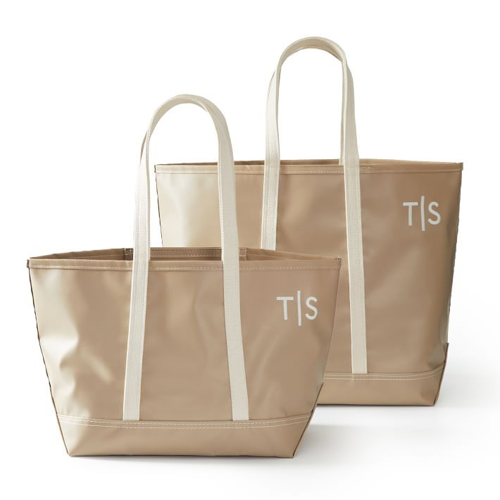 Mark &amp;amp; Graham x Steele Waterproof Tote Set, Beige | Mark and Graham