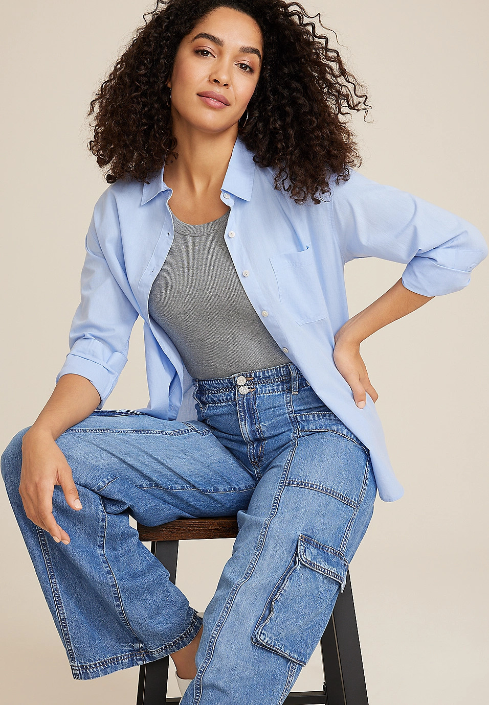 24/7 Jordan Scoop Neck Tee | Maurices