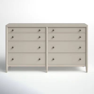 Shannen 8 - Drawer 70" W Double Dresser | Wayfair Professional