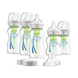 Dr. Brown’s Natural Flow® Anti-Colic Options+™ Wide-Neck Baby Bottle Newborn Feeding Set wit... | Amazon (US)