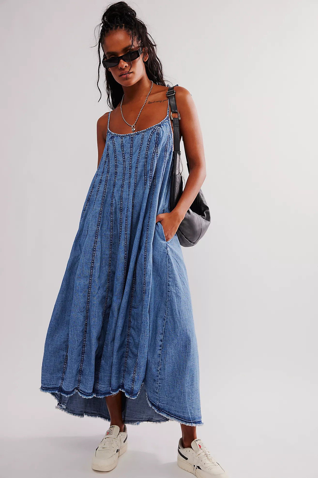 Denim Dreams Midi Dress | Free People (Global - UK&FR Excluded)
