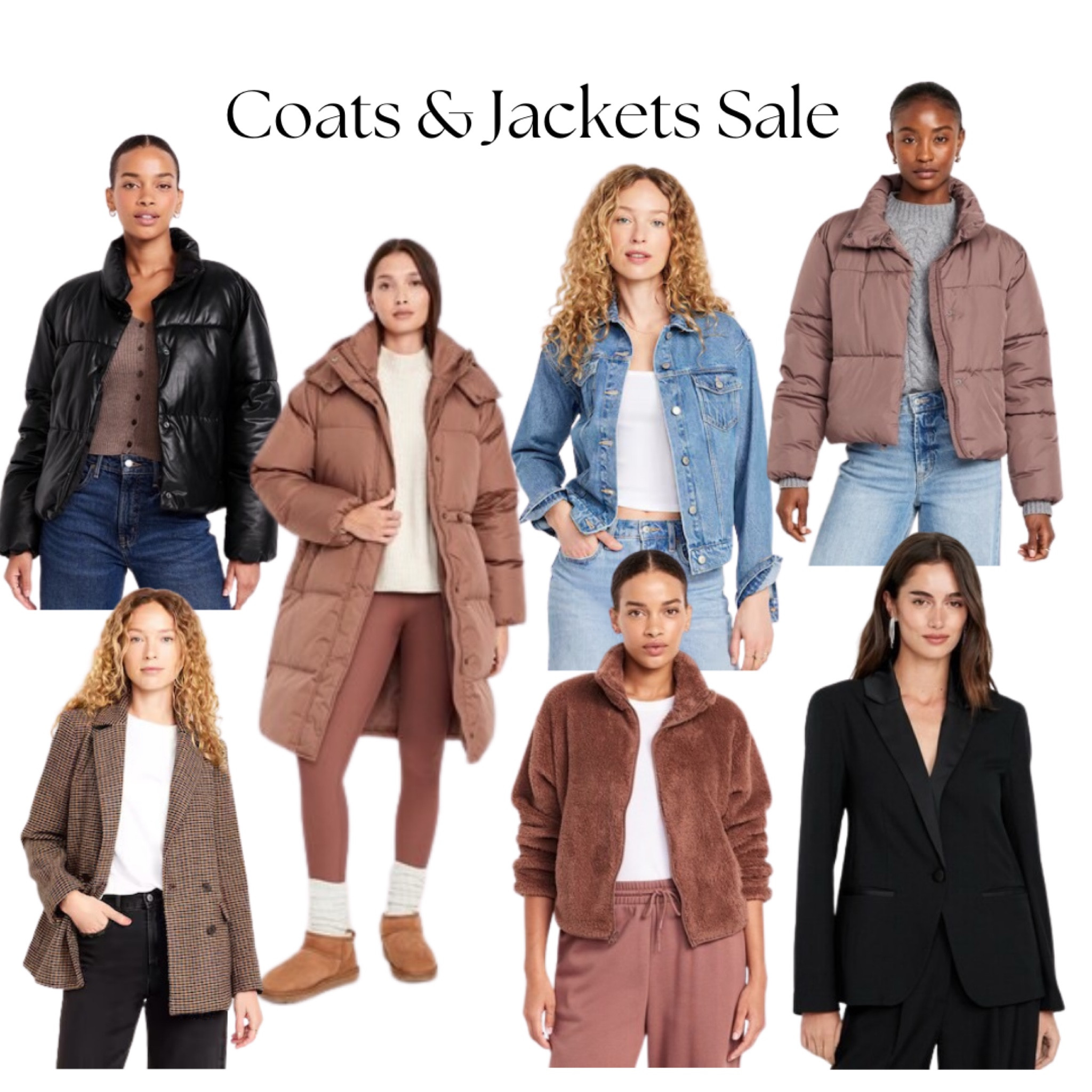 Jackets and Coats Sale! Blazer, puffer, jean jacket, long coat.
#winteroufit #wintercoat #holidayoutfit #jacket #giftforher

#LTKSaleAlert #LTKSeasonal #LTKGiftGuide