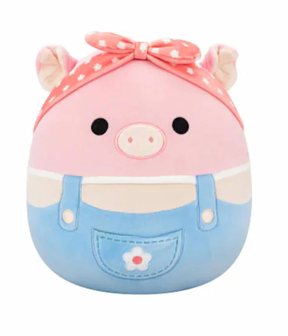 Squishmallows 10" Easter Peter the Pig in Overalls - Walmart.com | Walmart (US)