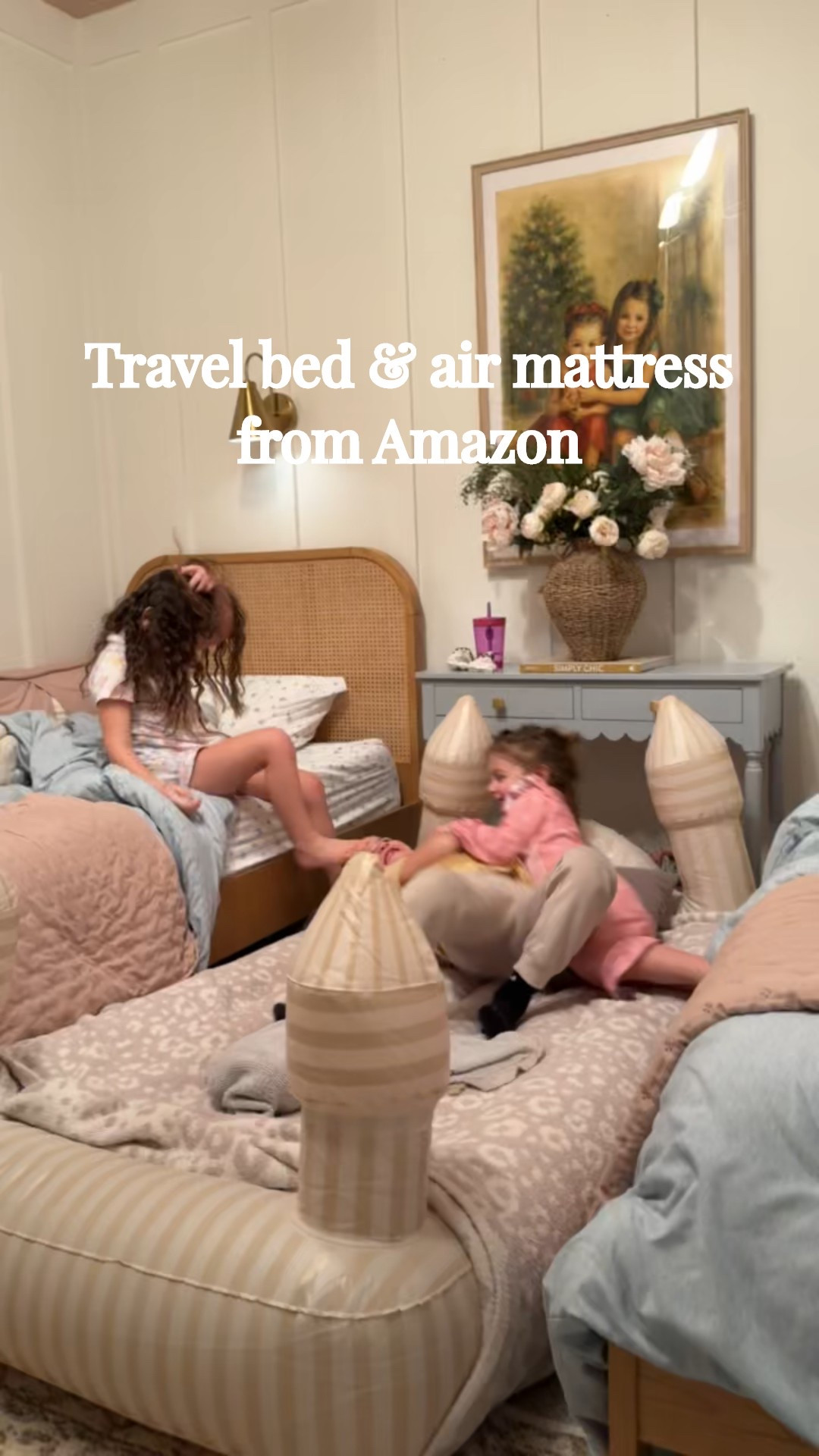 The cutest air mattress for kids ~ perfect for traveling ✈️ 

#LTKTravel #LTKKids #LTKmomlife
