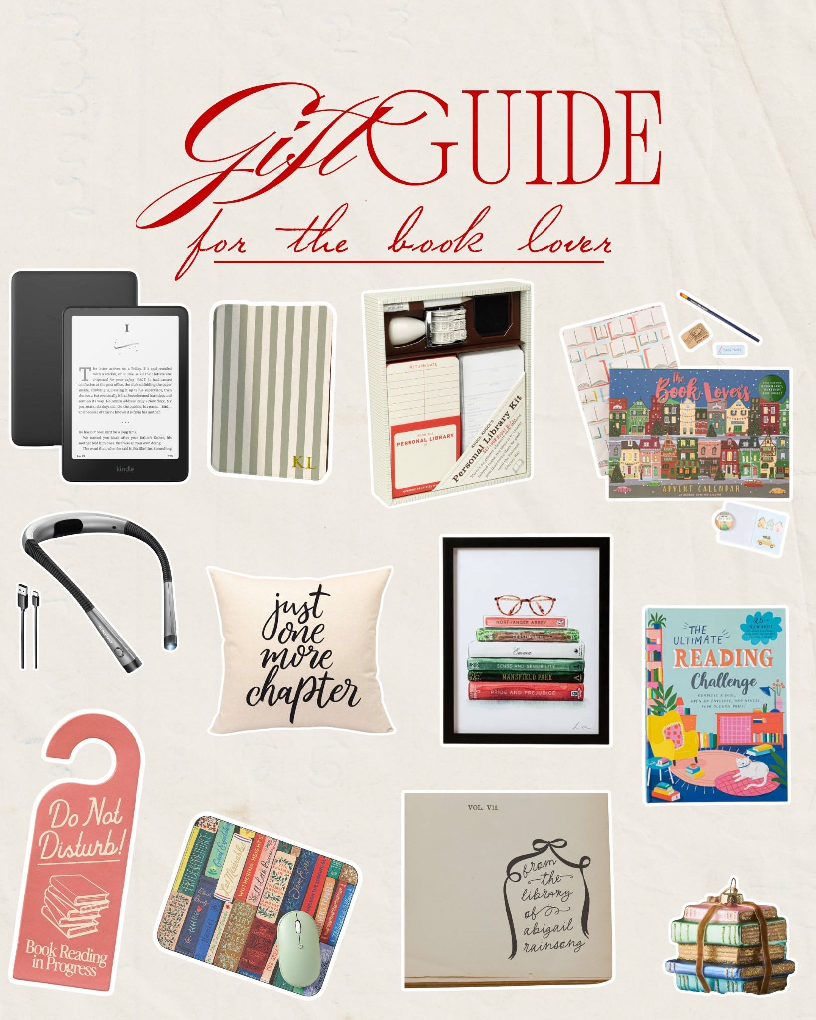 Gift ideas for the book lovers 

#LTKFindsUnder100 #LTKGiftGuide #LTKFindsUnder50