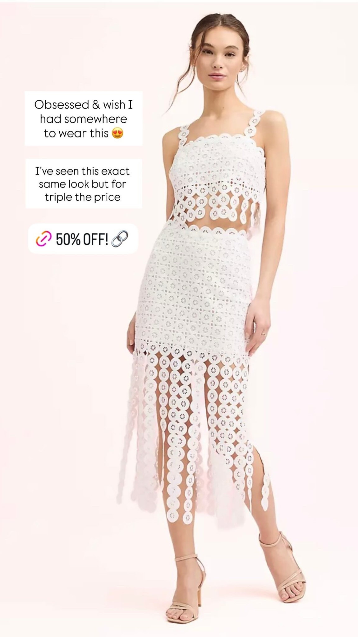 Obsessed with this new arrival from Loft! And it’s currently 50% off.  Would be perfect for any bridal event  

#LTKSaleAlert #LTKWedding