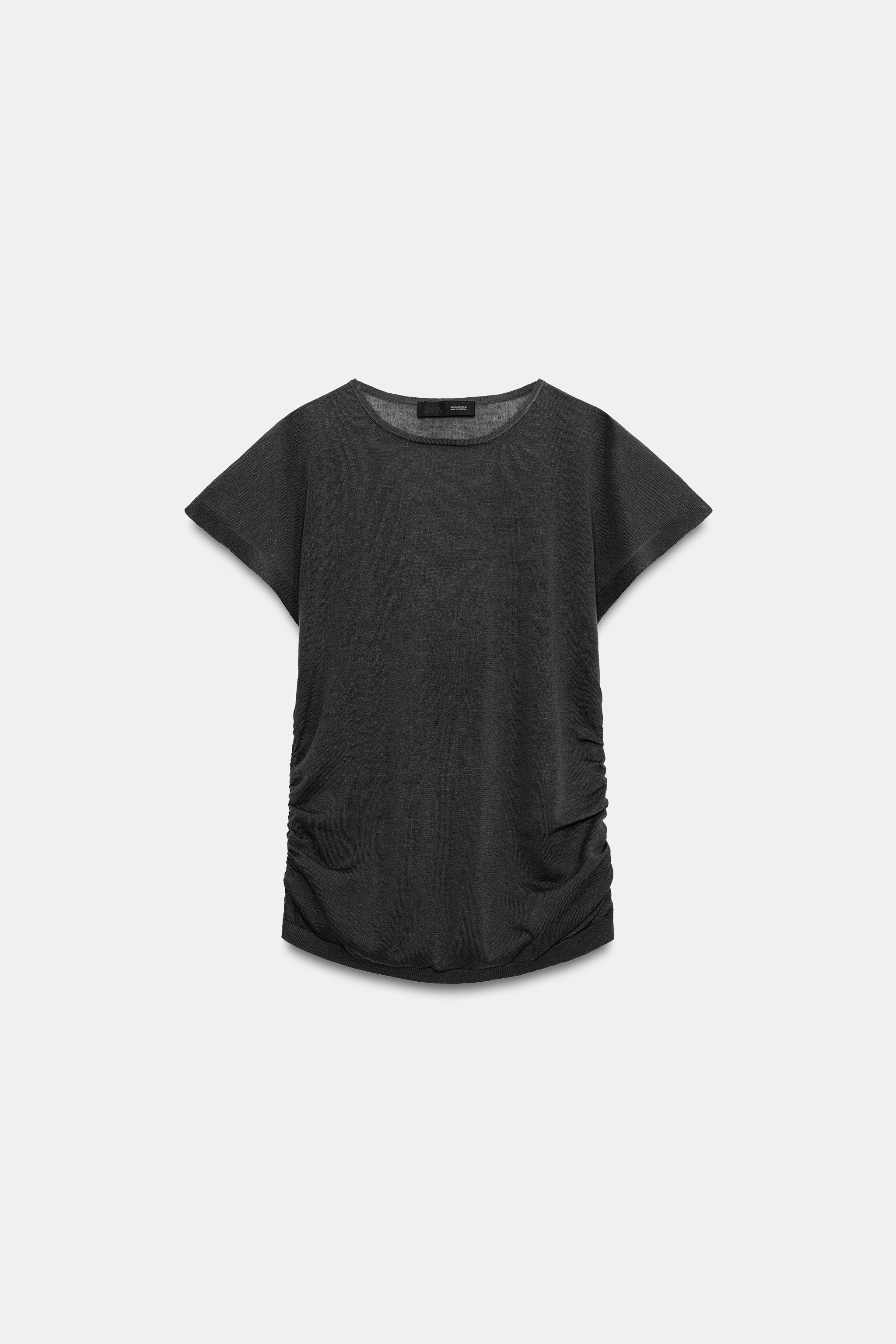 DRAPED KNIT TOP | Zara US