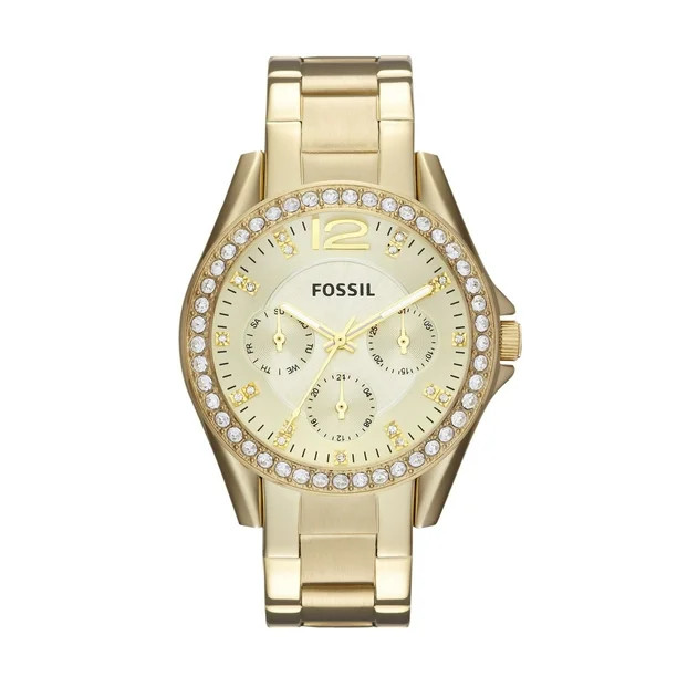 Fossil Women's Riley Multifunction, Gold-Tone Stainless Steel Watch, ES3203 - Walmart.com | Walmart (US)
