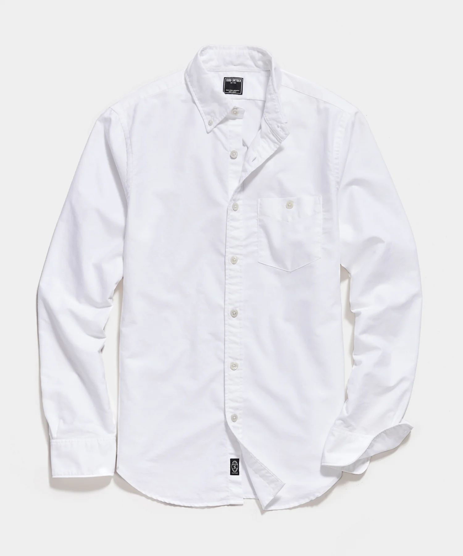 Slim Fit Favorite Oxford Shirt in White | Todd Snyder