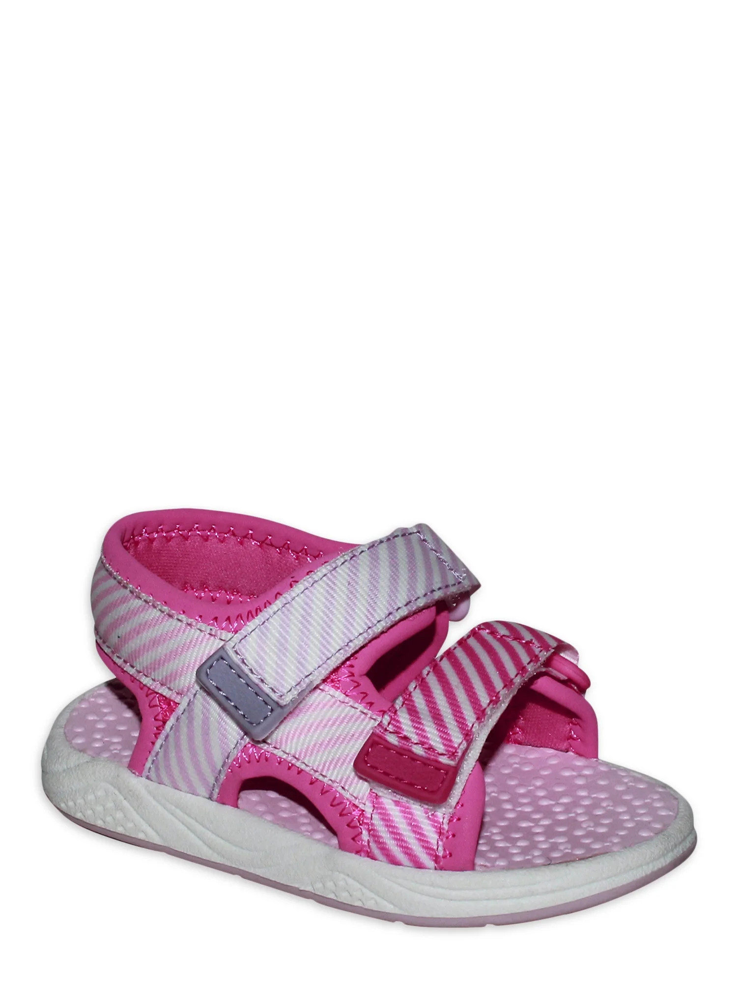 Wonder Nation Baby Girl Trail Sandal, Sizes 2-6 - Walmart.com | Walmart (US)