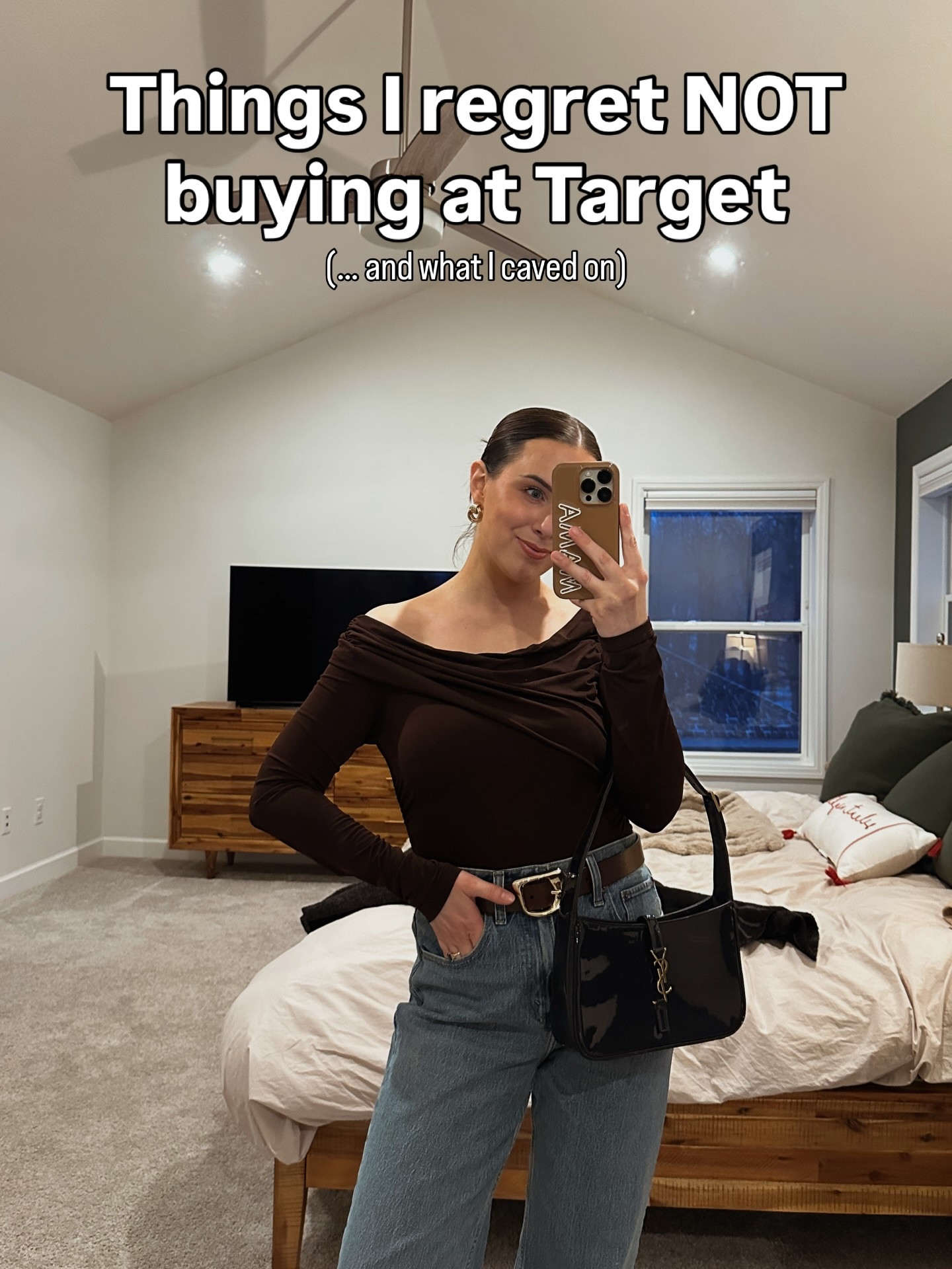 Things I regret ✨NOT✨ buying at Target… and what I caved on 🤍 comment SHOP & I’ll send details for everything to your DMs!

A few notes because some of these felt way more expensive than they were:

✨ the blue + white vases gave major Pottery Barn energy (quality + appearance!)
✨ the buckle sandals are veryyy Birkenstock-adjacent
✨ the acrylic bag looked SO much better in person & would be perfect for spring break
✨ the burgundy tie top was giving free people
✨ the faux olive tree had me debating a return trip

Which one would you have caved on?

#TargetFinds #TargetStyle #TargetHome #NeutralStyle #MomStyle