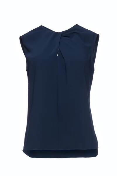 Sleeveless Ginger Blouse - Navy | Charlotte Brody