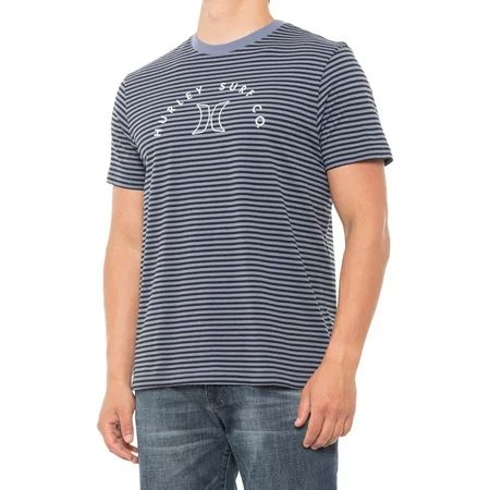 Hurley Men s Coastal Dunnes Yarn Dye Tee T-Shirt - Diffused Blue (Medium) | Walmart (US)