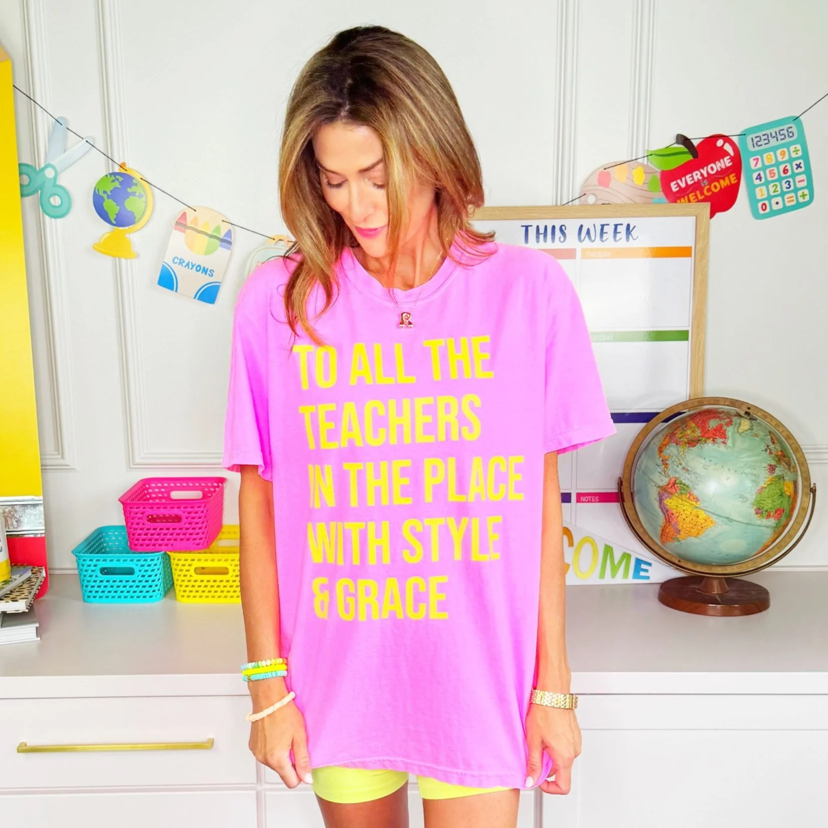 To All The Teachers In The Place Tee | Poppy & Pine