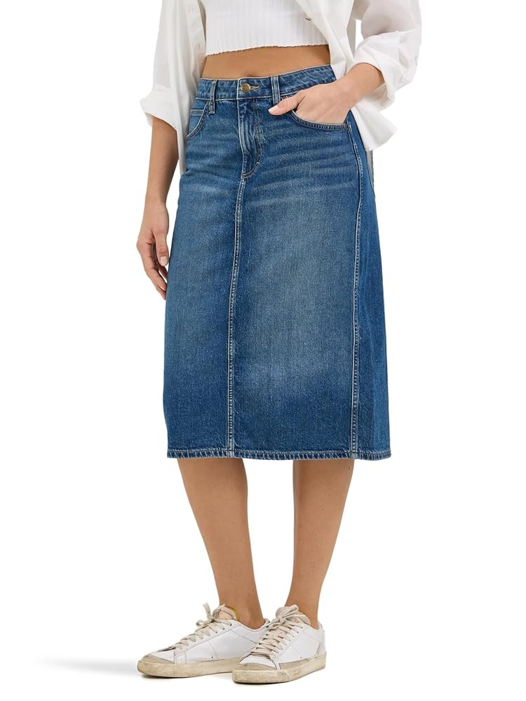 Lee Women's Legendary Denim Skirt | Amazon (US)