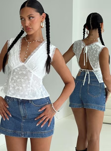 Gimmie Top White | Princess Polly US