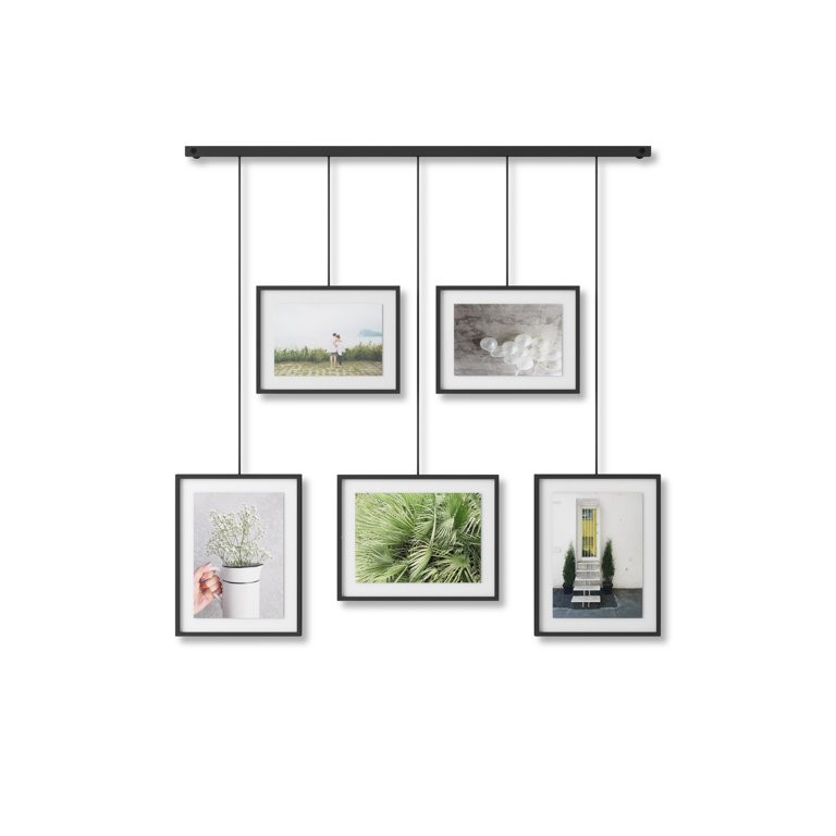 Umbra Exhibit Gallery Wall Picture Frame, Set of 5, Black | Walmart (US)