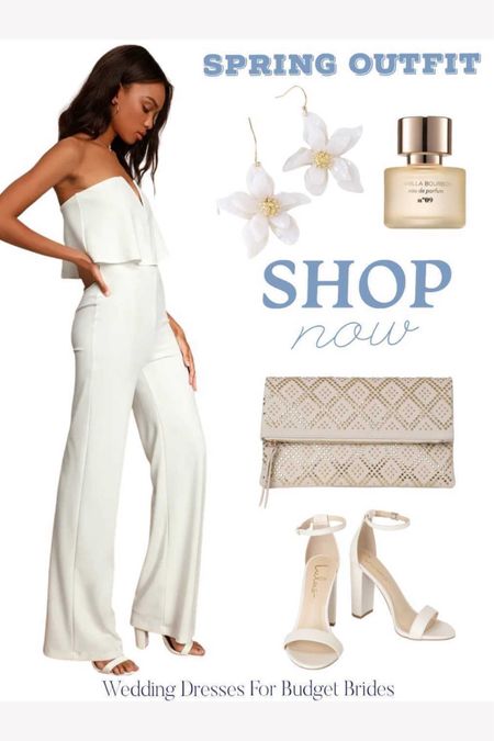 Spring outfit for the bride to be.

#weddingjumpsuit #bridaljumpsuit #sandals #countryconcert #nashvilleoutfit

#LTKwedding #LTKstyletip #LTKshoecrush