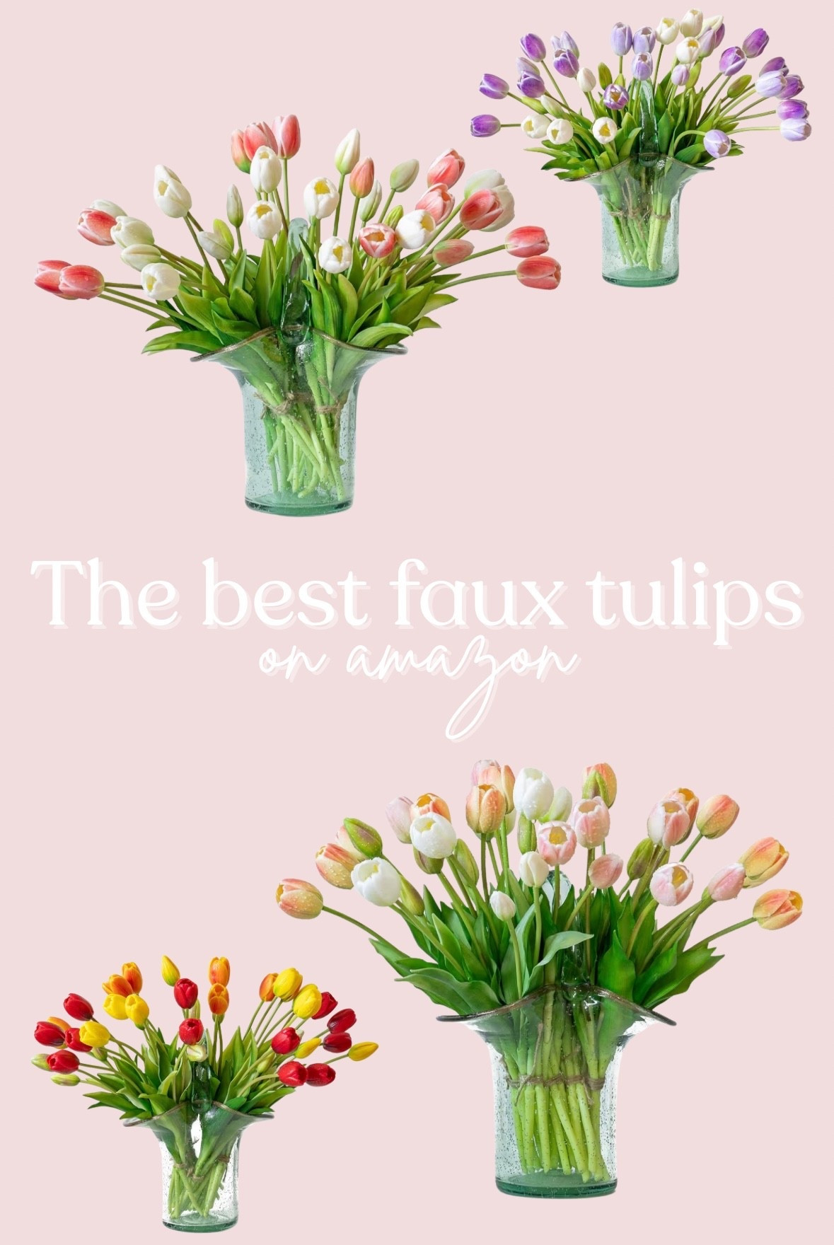 It’s tulip season 🌷
And you don’t have to go all the way to Holland for gorgeous blooms — these Amazon faux tulips look so real.

#LTKSaleAlert #LTKSeasonal #LTKHome