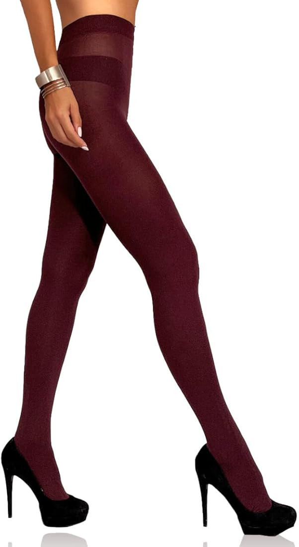 Mila Marutti Opaque Tights for Women | Soft Stockings Pantyhoseier | - Made in EU | Amazon (US)