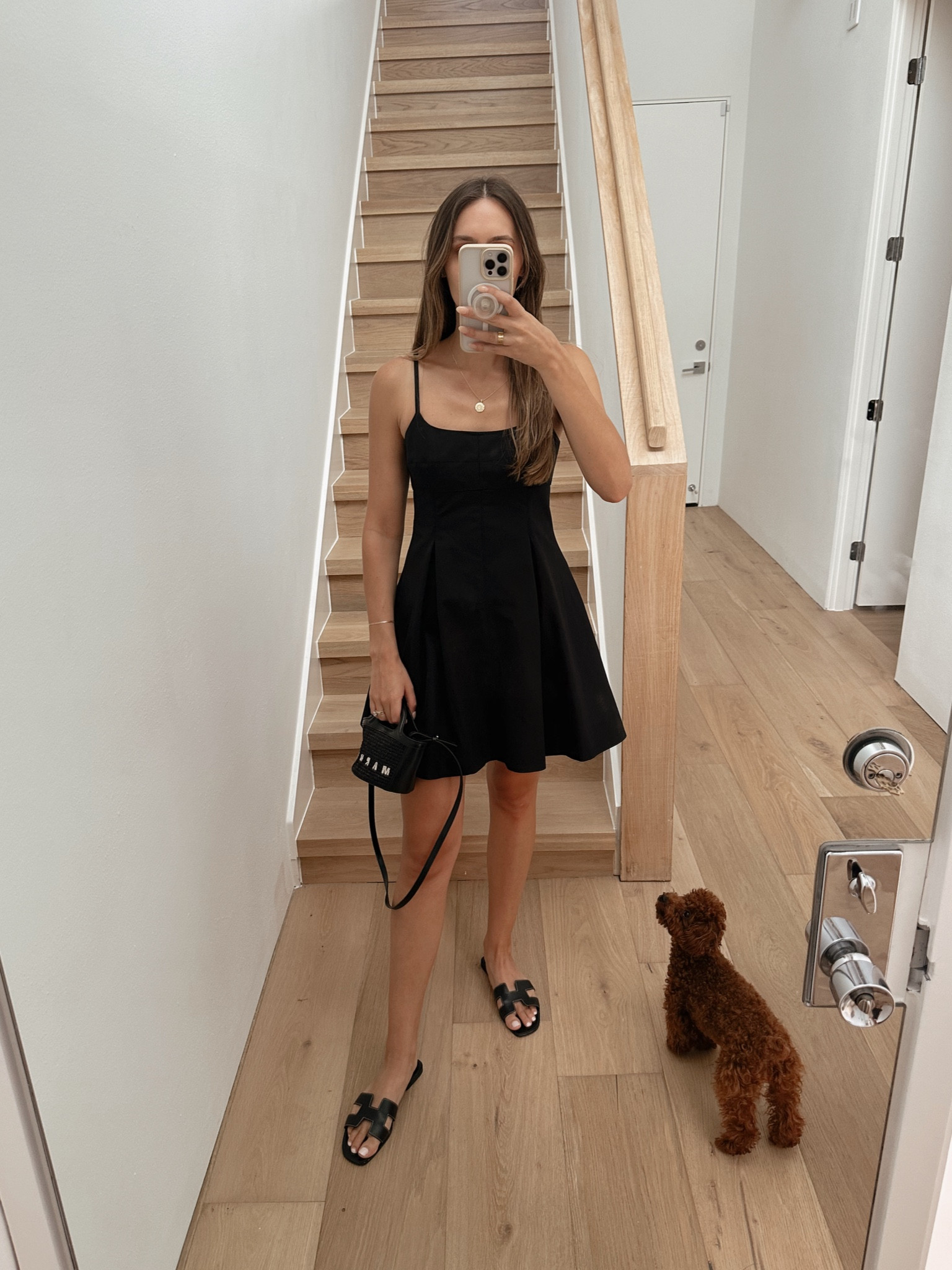 La Ligne dress size 2 (sized down one size), Marni handbag, Hermes sandals

#LTKStyleTip #LTKItBag #LTKShoeCrush