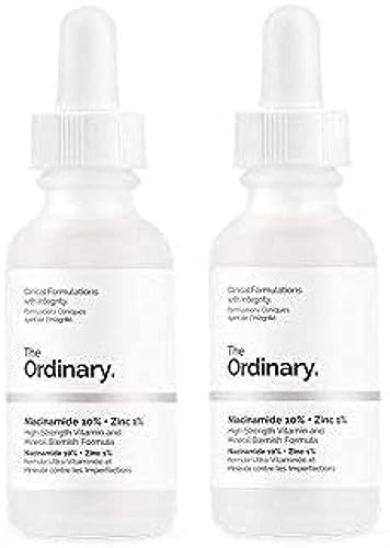 2 Packs of The Ordinary Niacinamide 10% + Zinc 1% 30ml | Amazon (US)