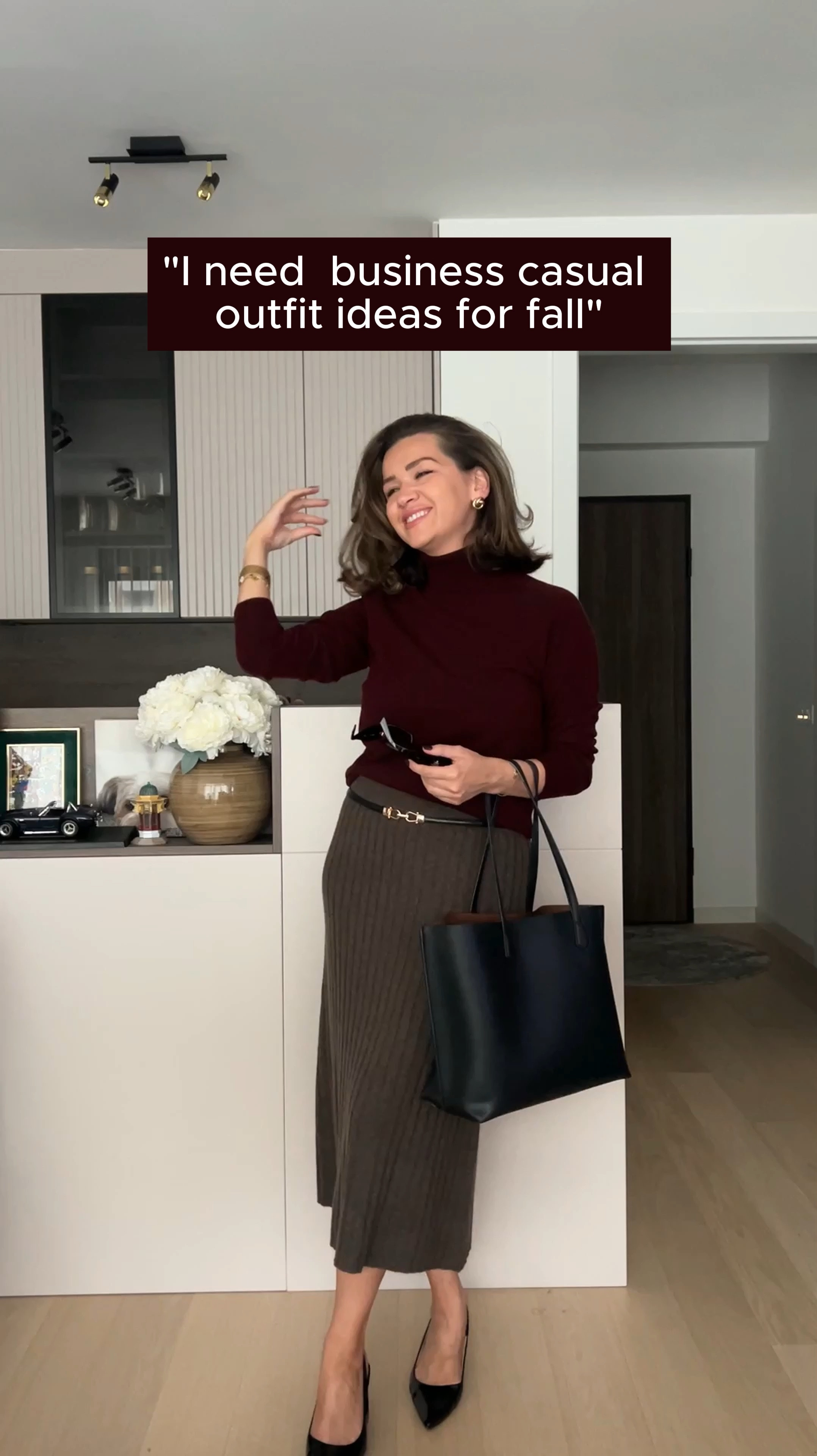 AD | It’s Cozy Corporate-wear season 🥰 style tip: solid colors like these are integral to your wardrobe because there are endless possibilities when styling 🤎☕️🐻🤍🍂 #onequince #quincepartner 

TURTLENECK: M
CARDIGAN: M
SKIRT: M
PANTS: 6




#Fallfashion #officewear #officeoutfit #workwear #workwearstyle 

#LTKSeasonal #LTKWorkwear #LTKFindsUnder100