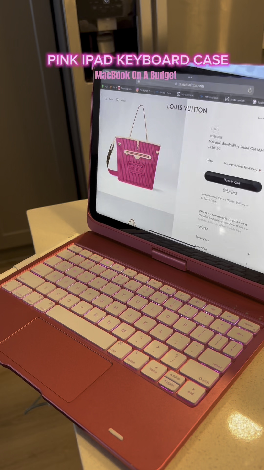 MacBook on a budget? Get this Pink Bluetooth Flexbook keyboard case for iPad 🎀 

#LTKFindsUnder100 #LTKGiftGuide #LTKSaleAlert