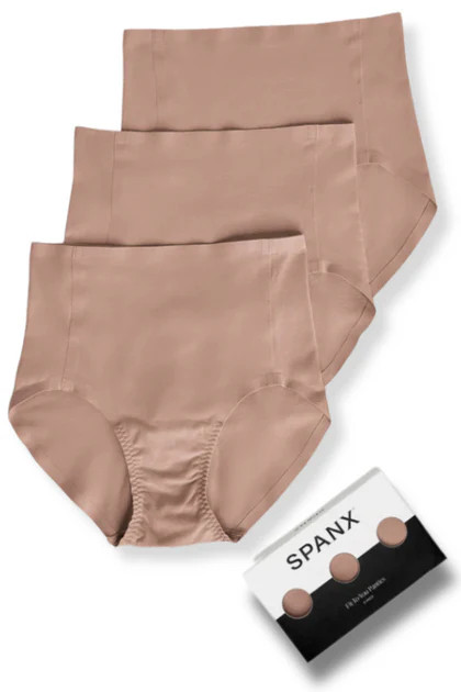 Spanx Fit-To-You Cafe Au Lait Brief Panties 3 Pack | The Willow Tree