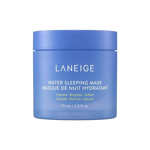 LANEIGE Water Sleeping Mask: Korean Overnight Mask, Squalane, Probiotic-Derived Complex, Hydrate, Barrier-Boosting, Visibly Smooth and Brighten | Amazon (US)