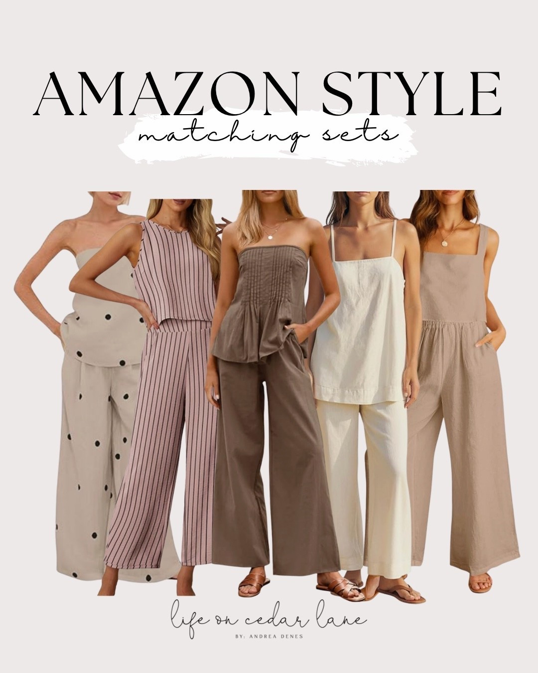 New Amazon matching sets that are perfect for any occasion. #summeroutfits #amazonstyle

#LTKOver40 #LTKSaleAlert #LTKmomlife