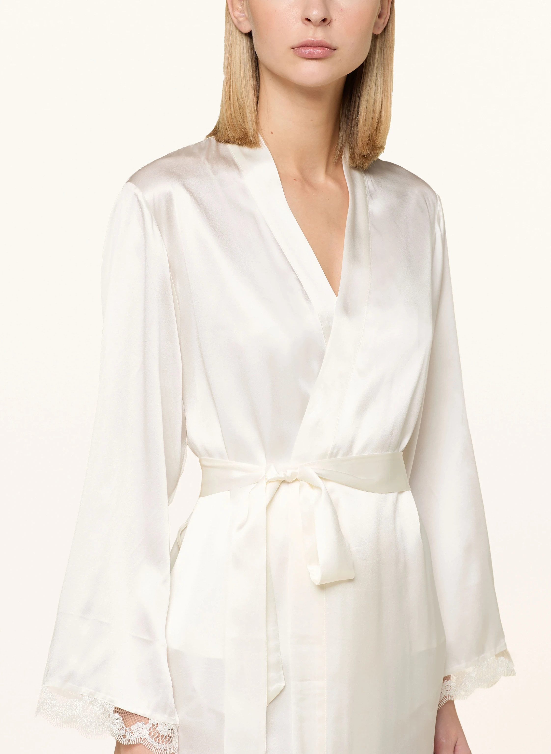 SIMONE PÉRÈLE Damen-Morgenmantel LOVE ME aus Seide in weiss | Breuninger (DACH)