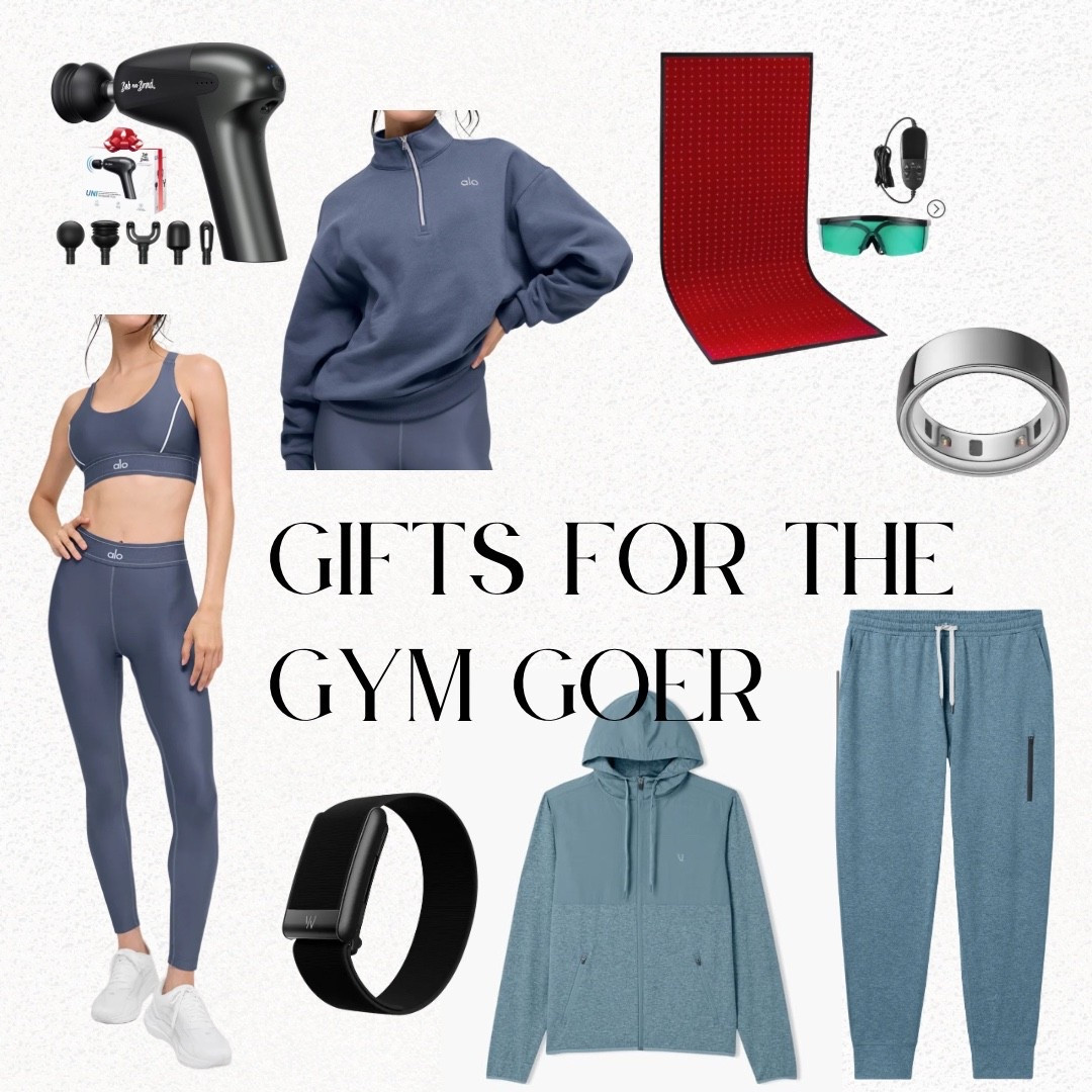 For the gym goer who does it all 🏋️‍♀️💪  
Whether it’s crushing workouts, recharging with red light therapy, or tracking wellness with a sleek ring — this guide has her covered ✨  

🔥 Chic workout fits  
❤️ Red light therapy must-haves  
💍 Health tracker rings  

#GiftGuide #WellnessEssentials #GymGirls #LTKfit


#LTKHoliday #LTKSeasonal #LTKGiftGuide